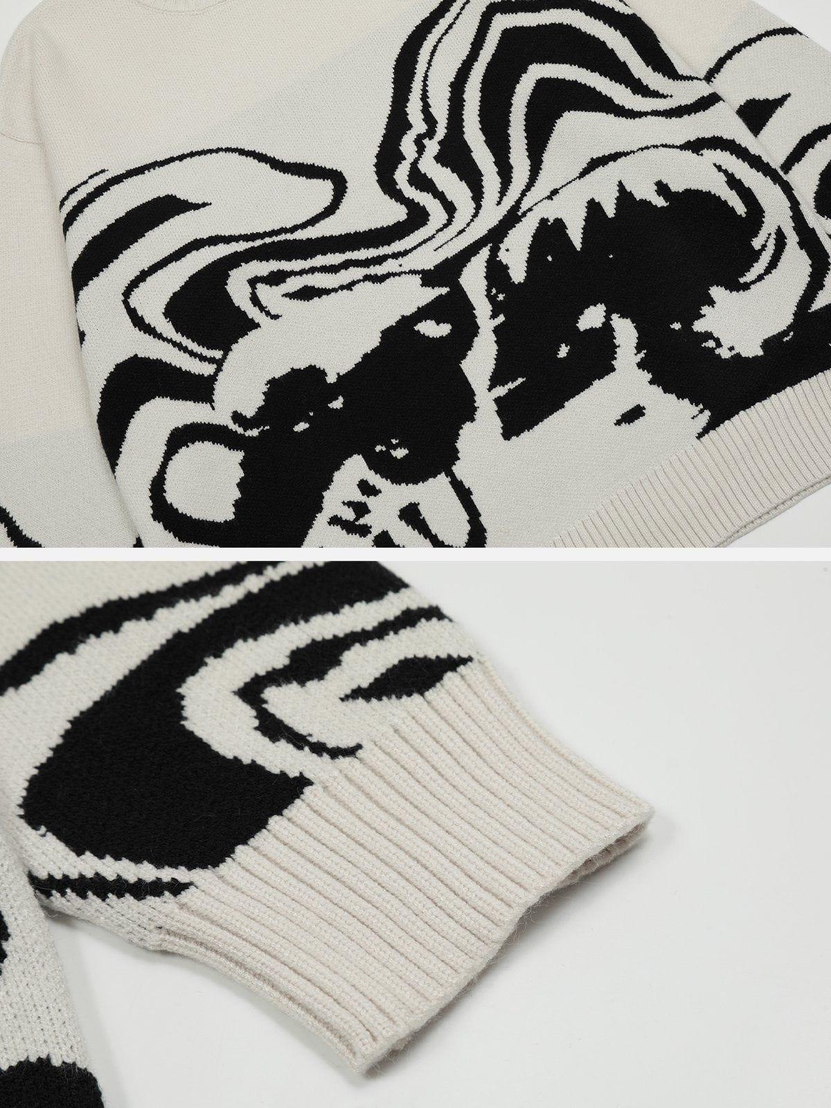 Skeleton Portrait Sweater