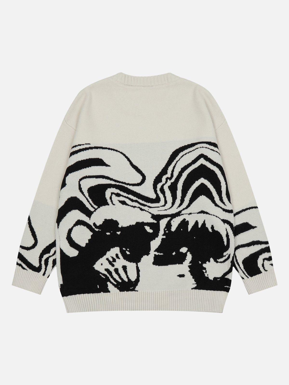 Skeleton Portrait Sweater