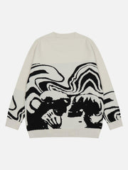 Skeleton Portrait Sweater