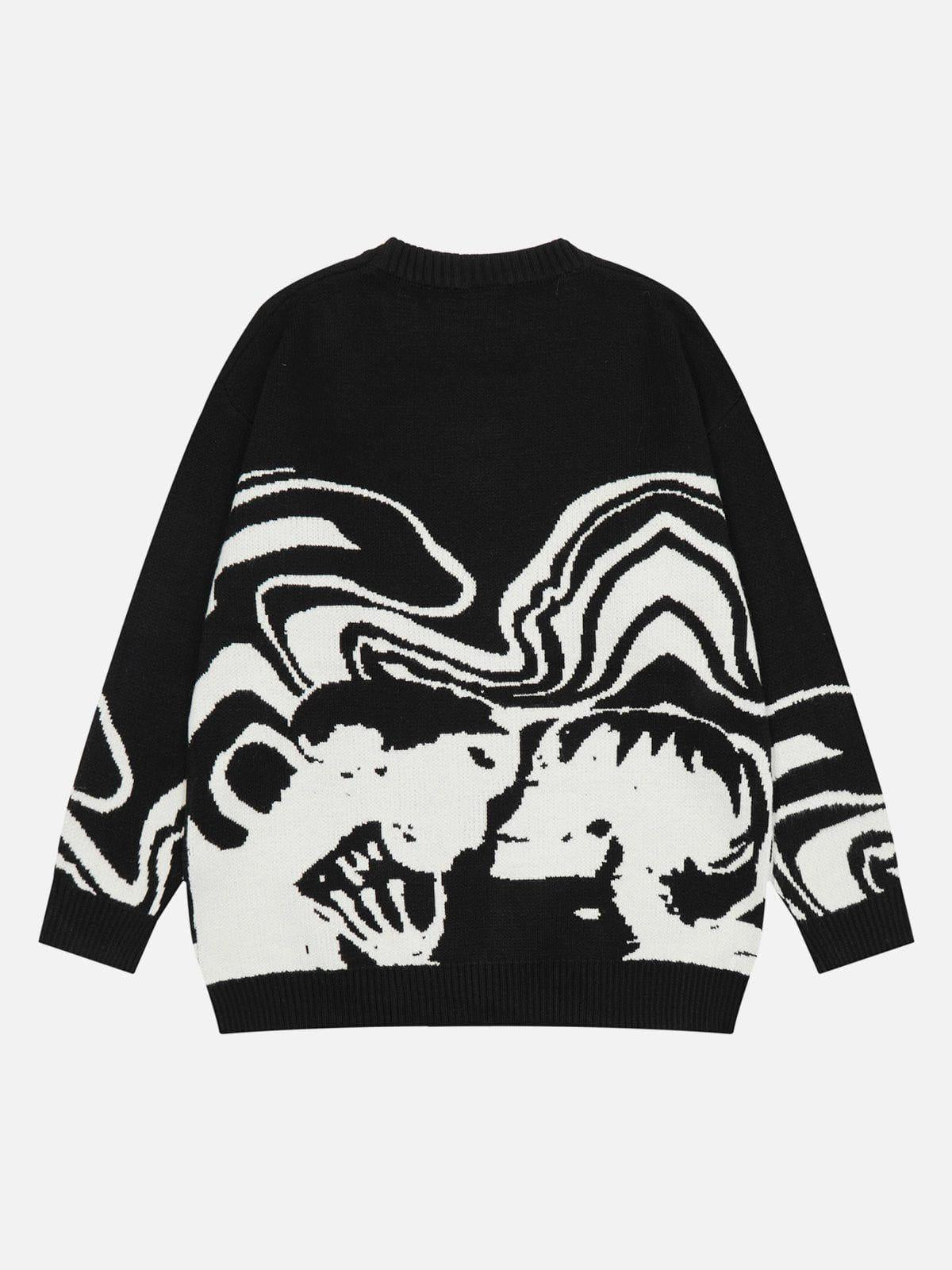 Skeleton Portrait Sweater