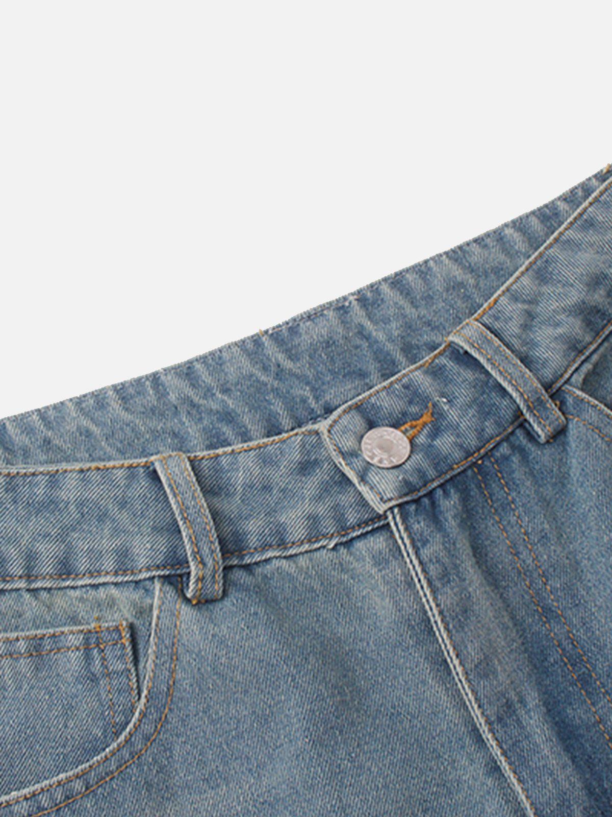 Slant Stripe Jeans