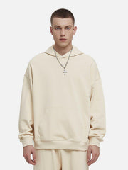 Solid Cotton Hoodie
