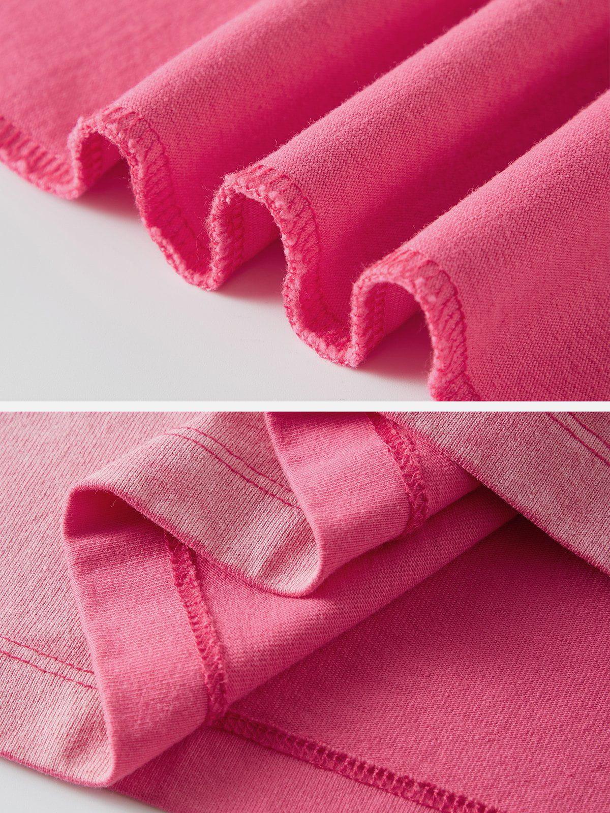 Solid Washed Cotton Tee
