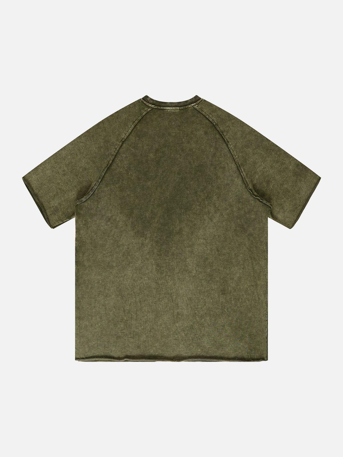 Solid Washed Essential Tee