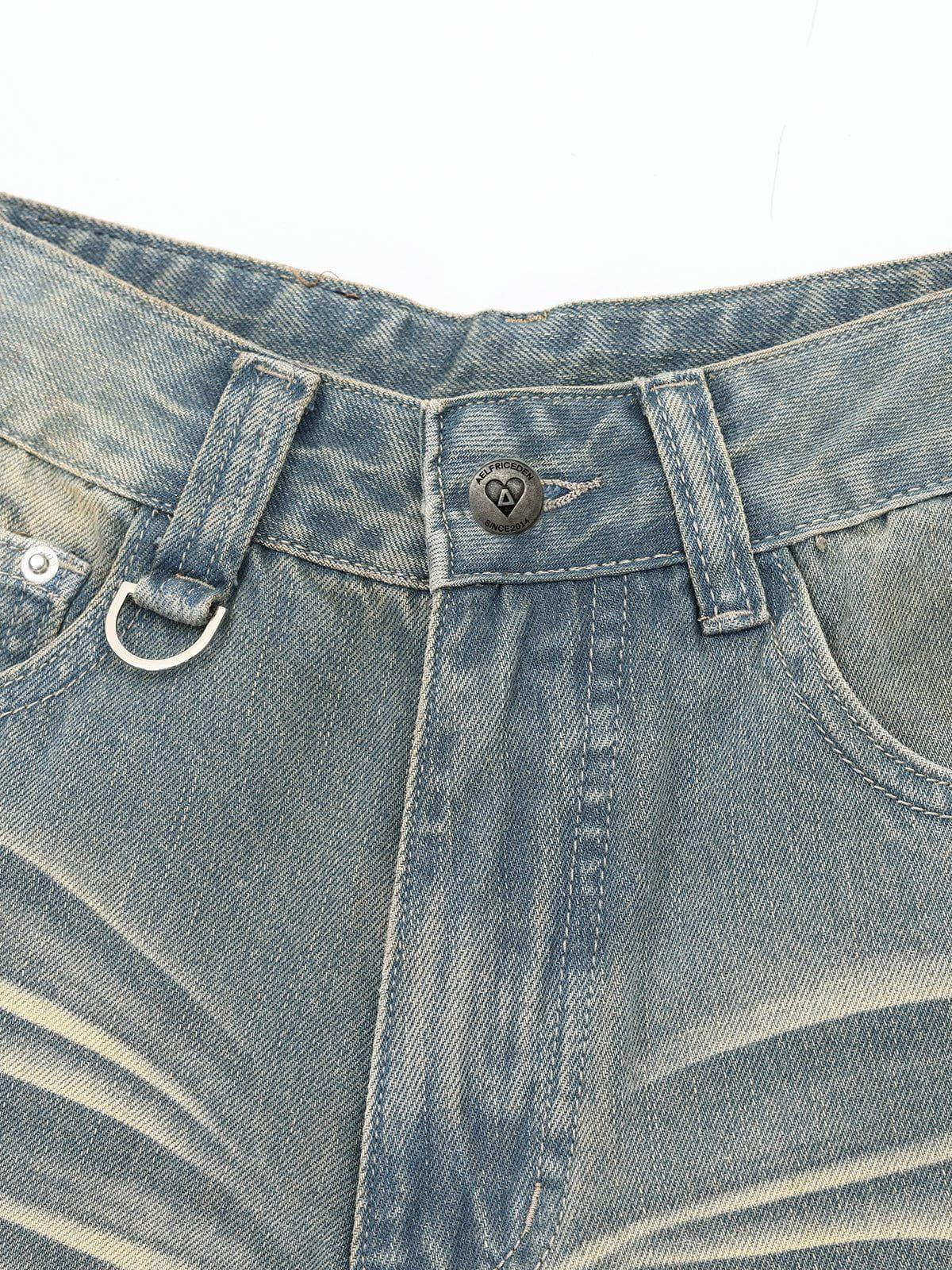 Solid Washed Longline Jorts