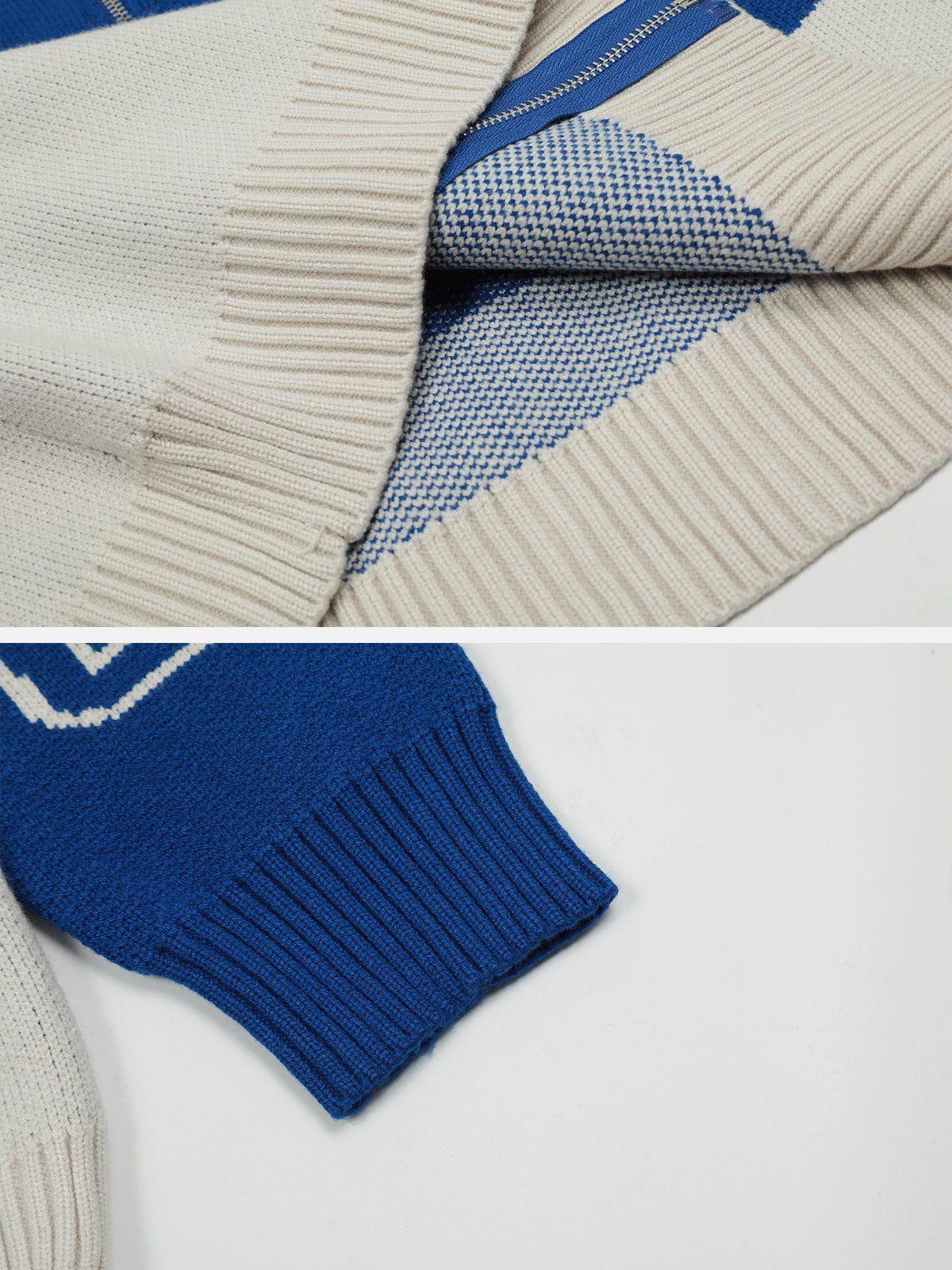 "SPEED" Print Cardigan