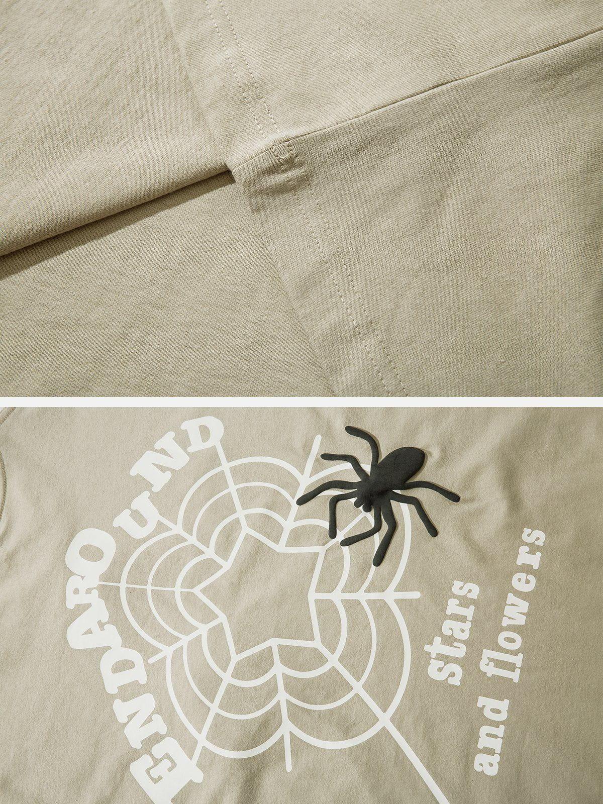 Spider Foam Print Tee