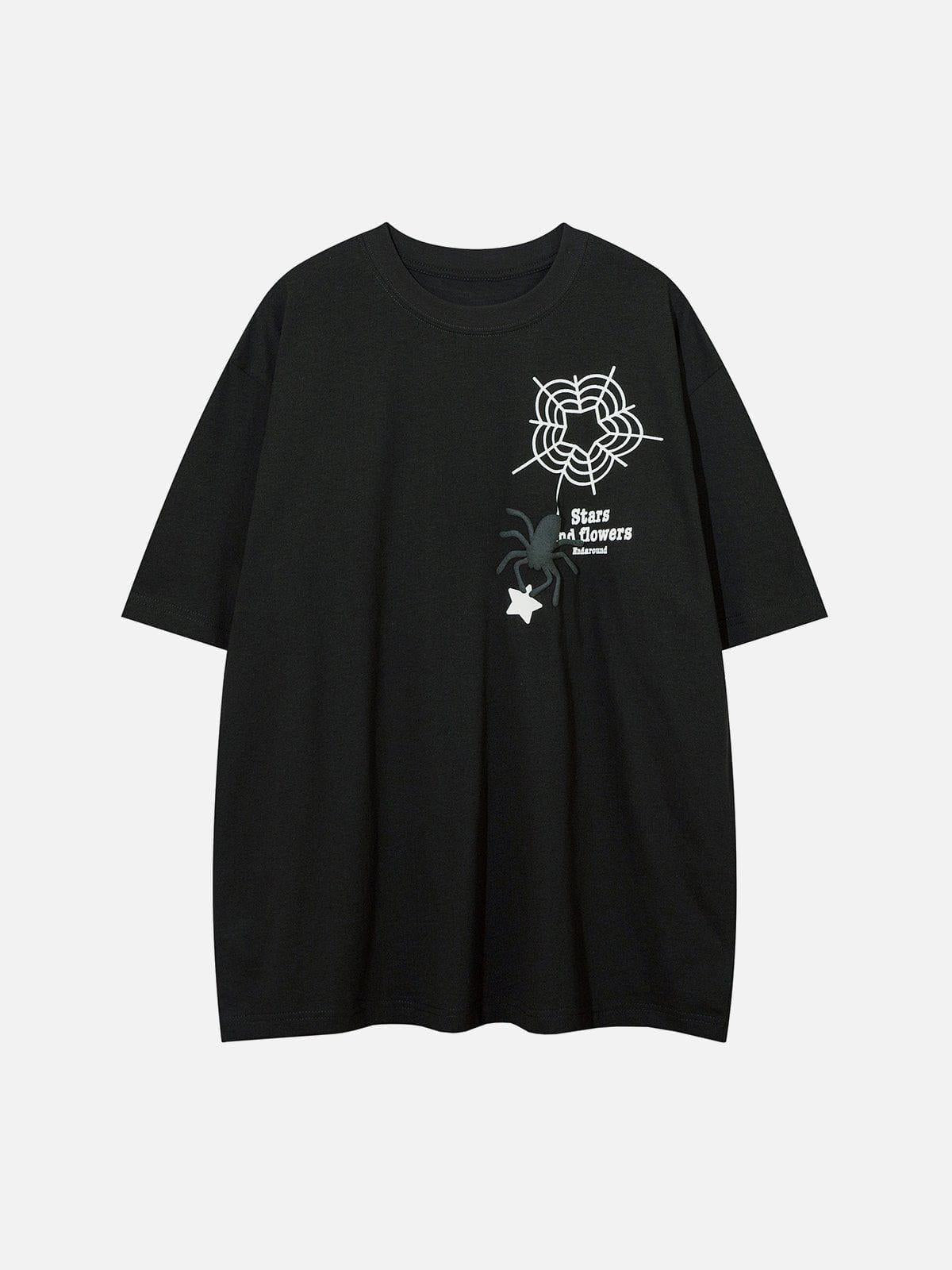Spider Foam Print Tee