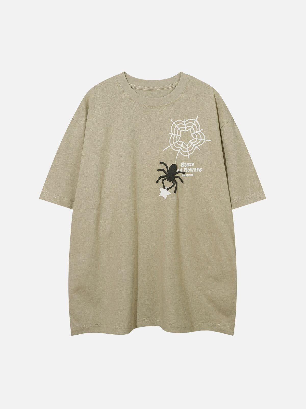 Spider Foam Print Tee