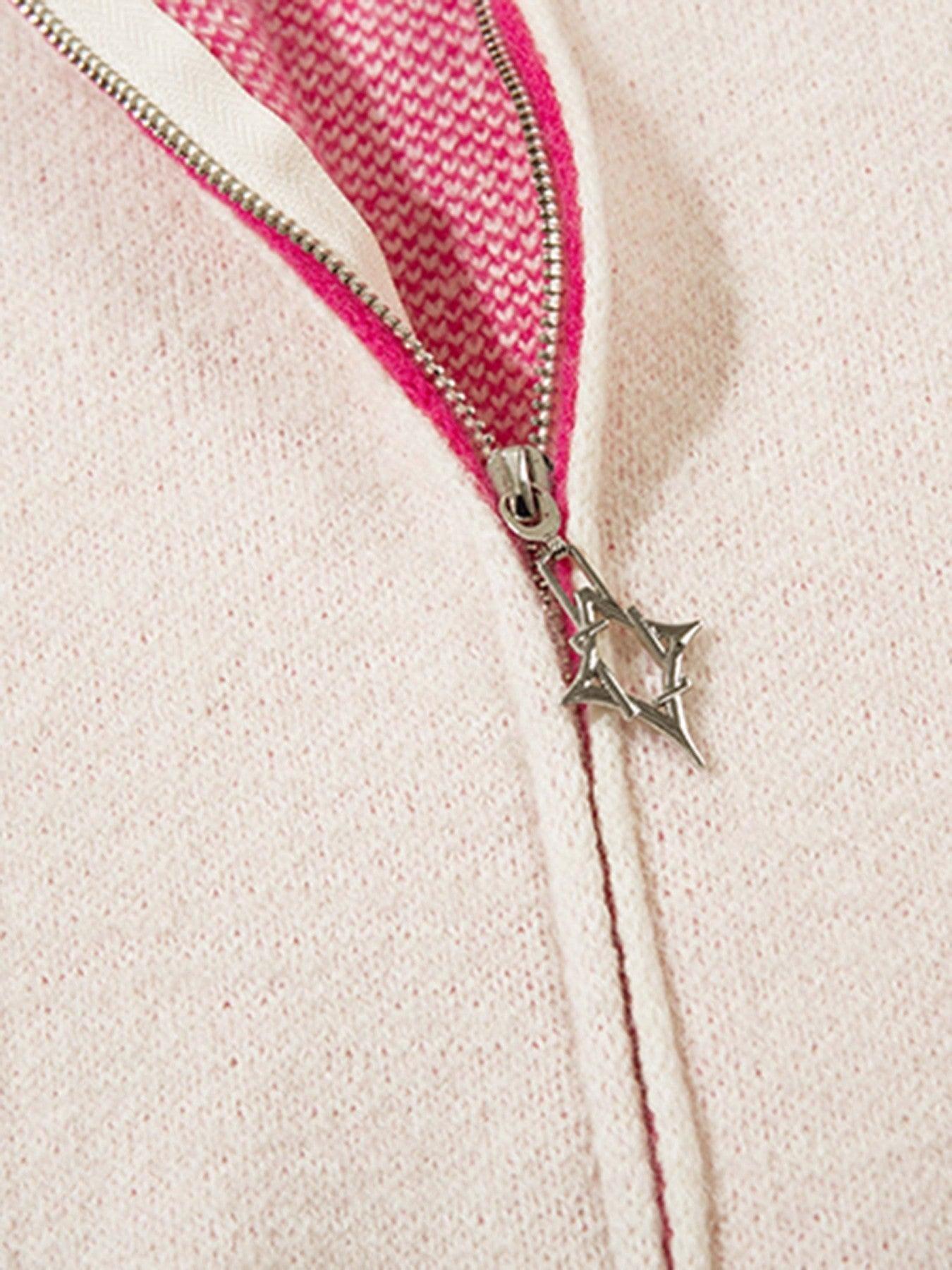 Spider Loose Sweater Coat