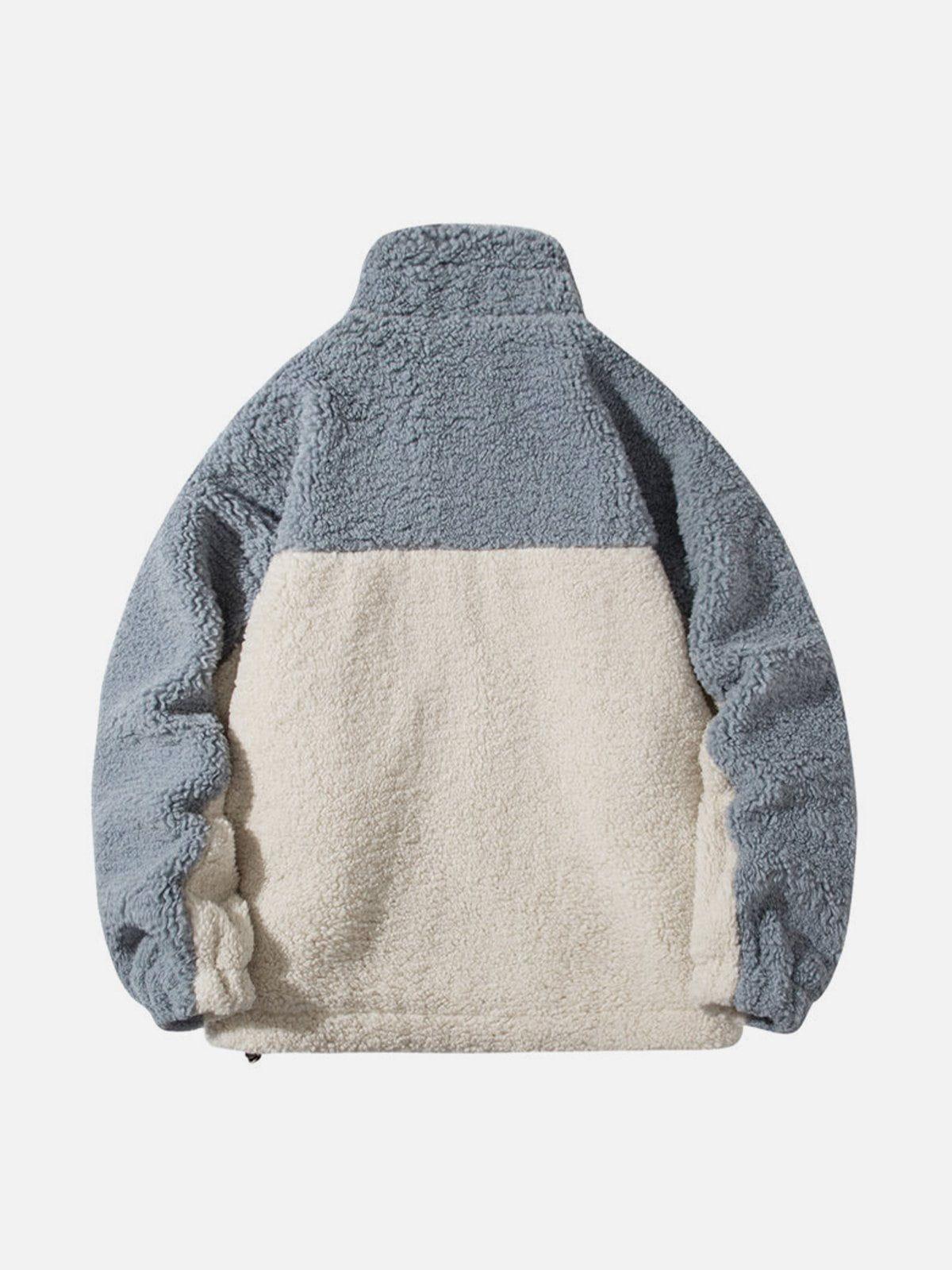 Splicing Sherpa Winter Coat