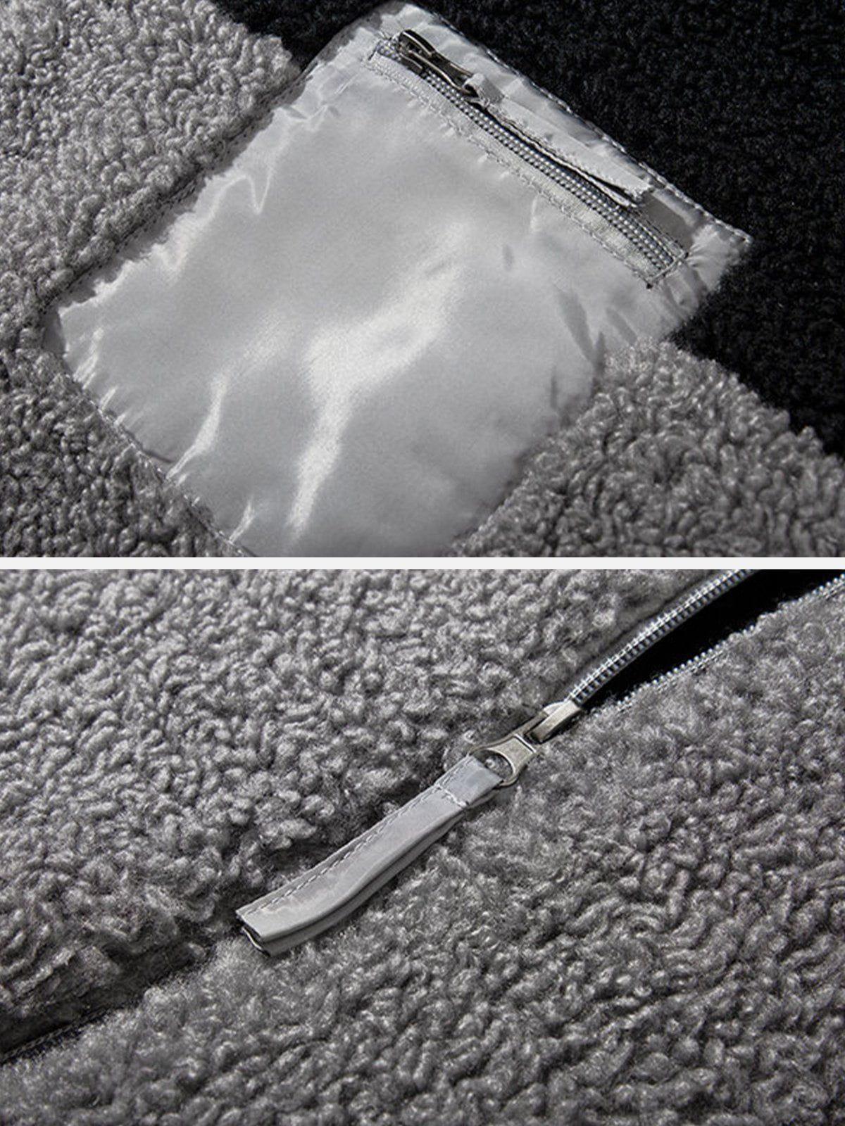 Splicing Sherpa Winter Coat