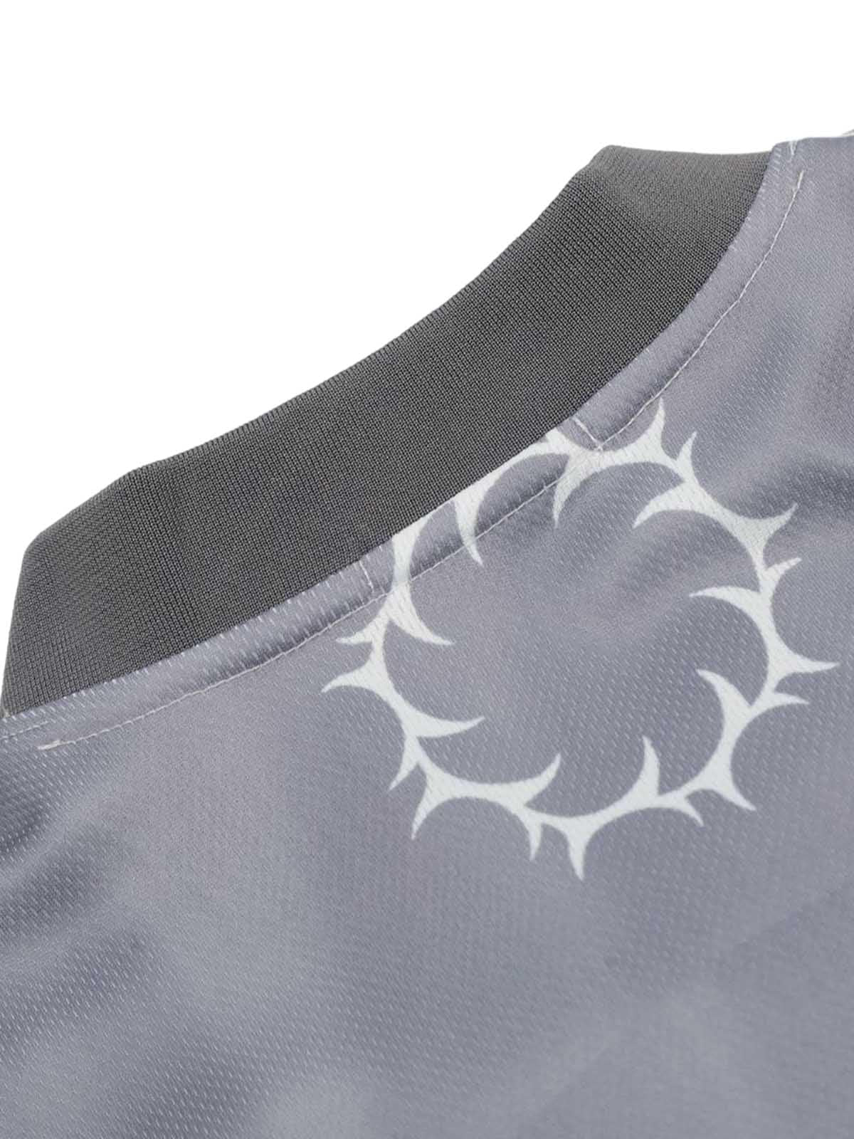 Sports Patchwork Jersey Letter Print T-Shirt