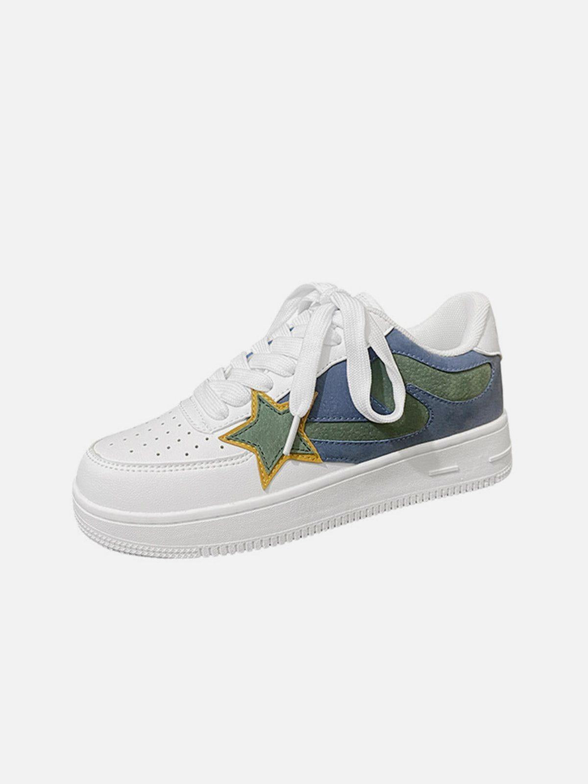 Star Color Matching Casual Shoes