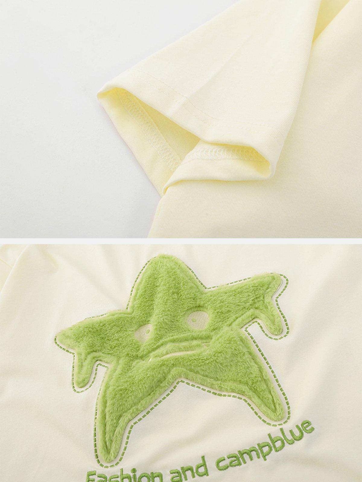 Star Embroidery Tee