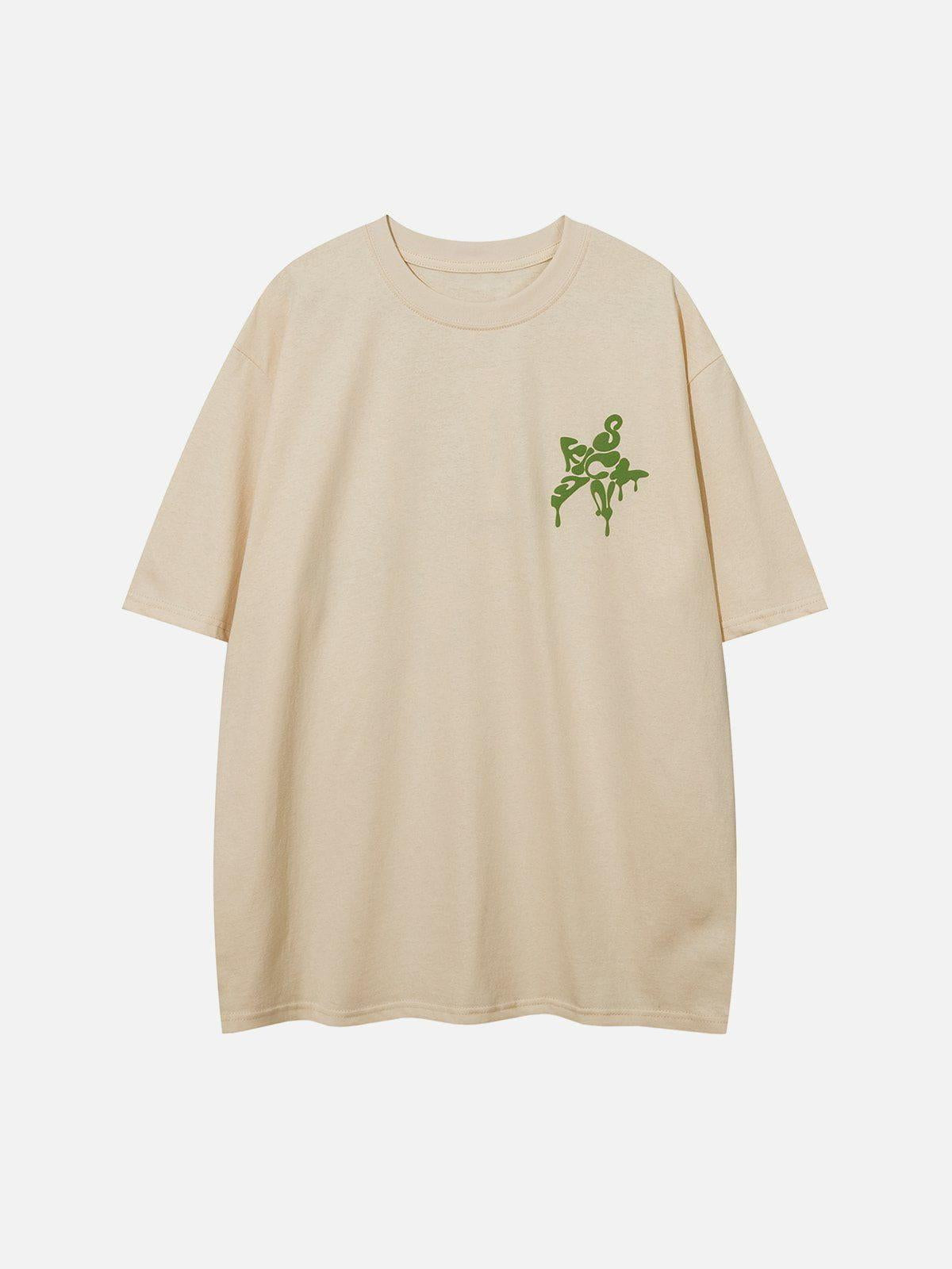 Star Foam Print Tee