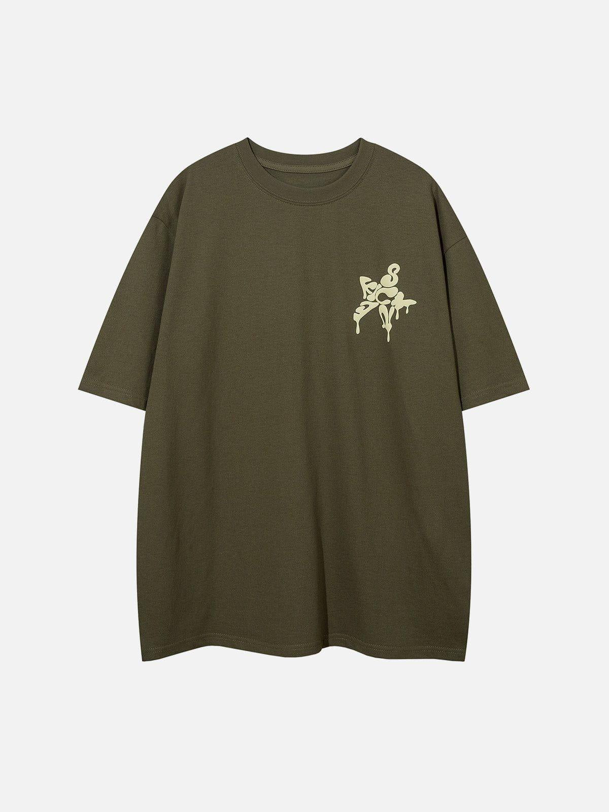 Star Foam Print Tee