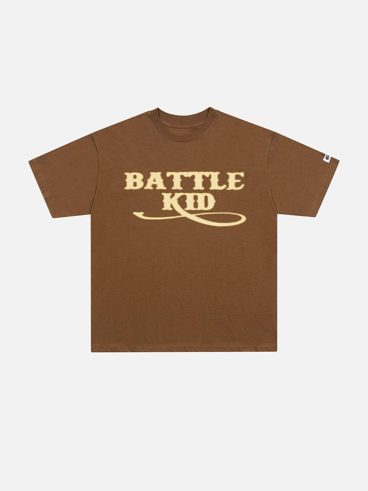 Star Letter Print Tee