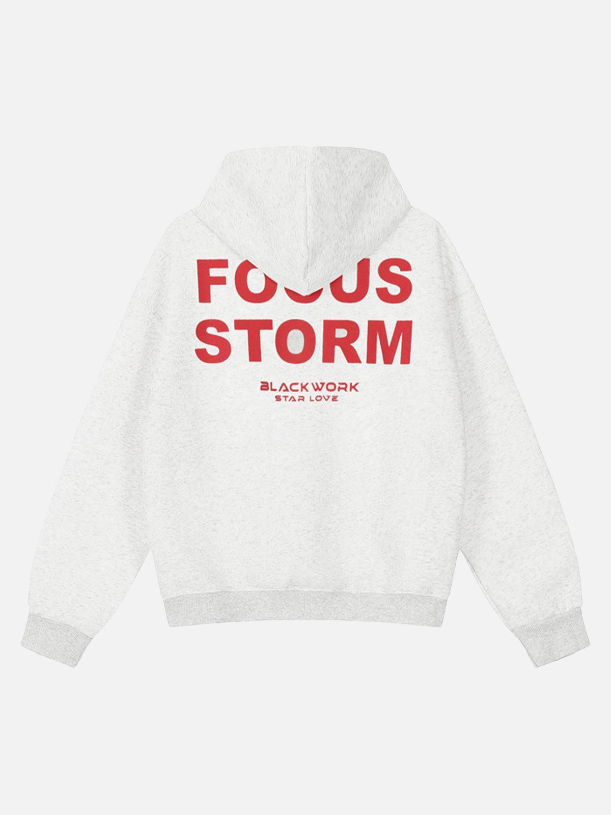 Star Love Printed Hoodie
