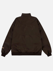 Star PU Winter Coat