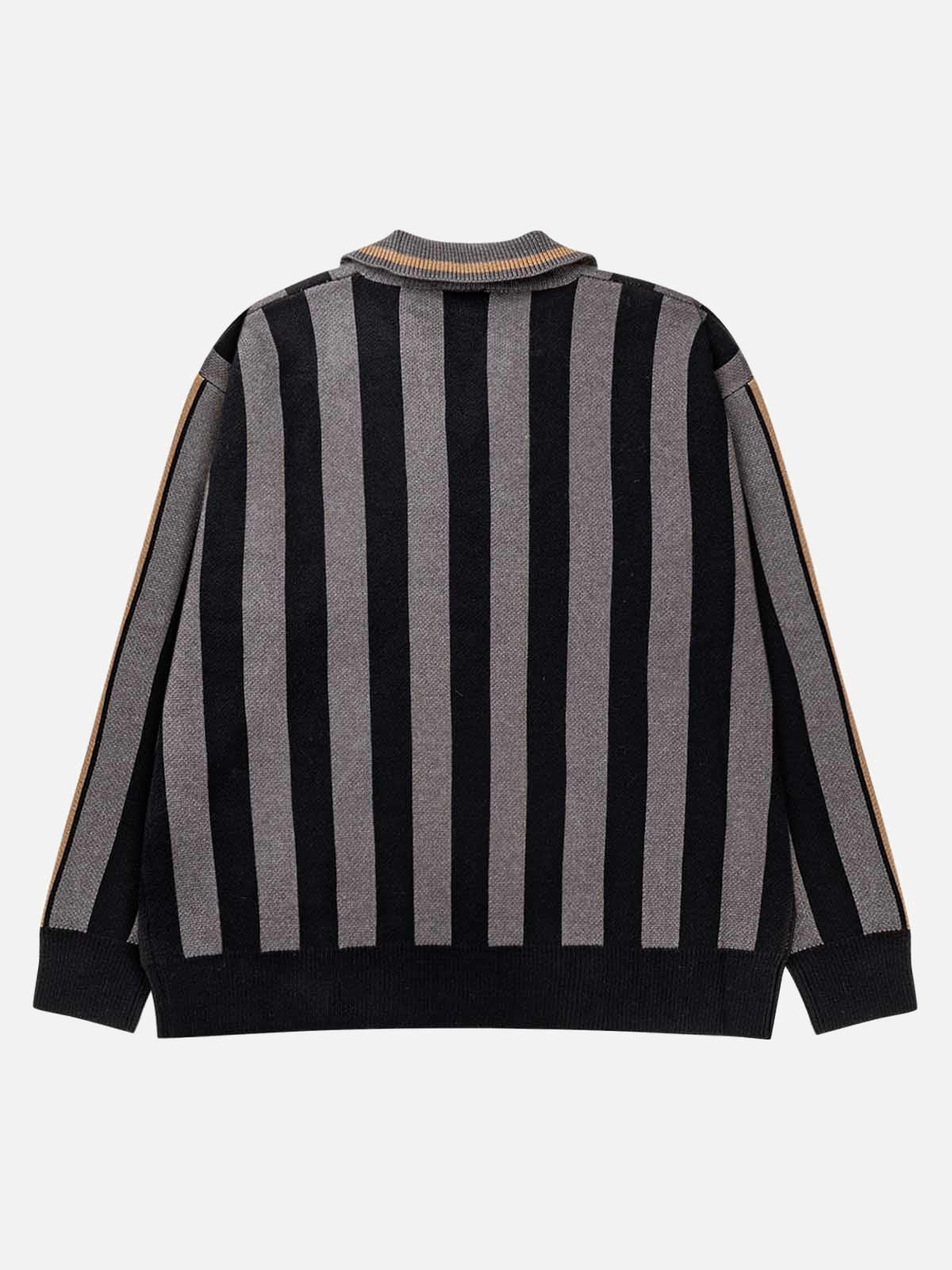 Star Rugby Striped Sweater