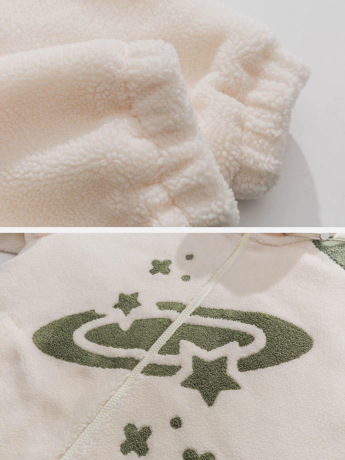 Star Sky Sherpa Coat