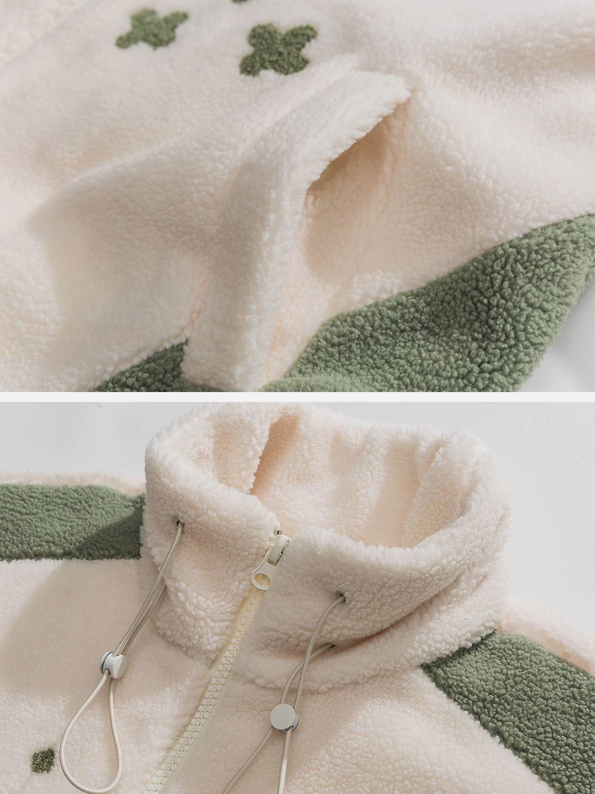 Star Sky Sherpa Coat