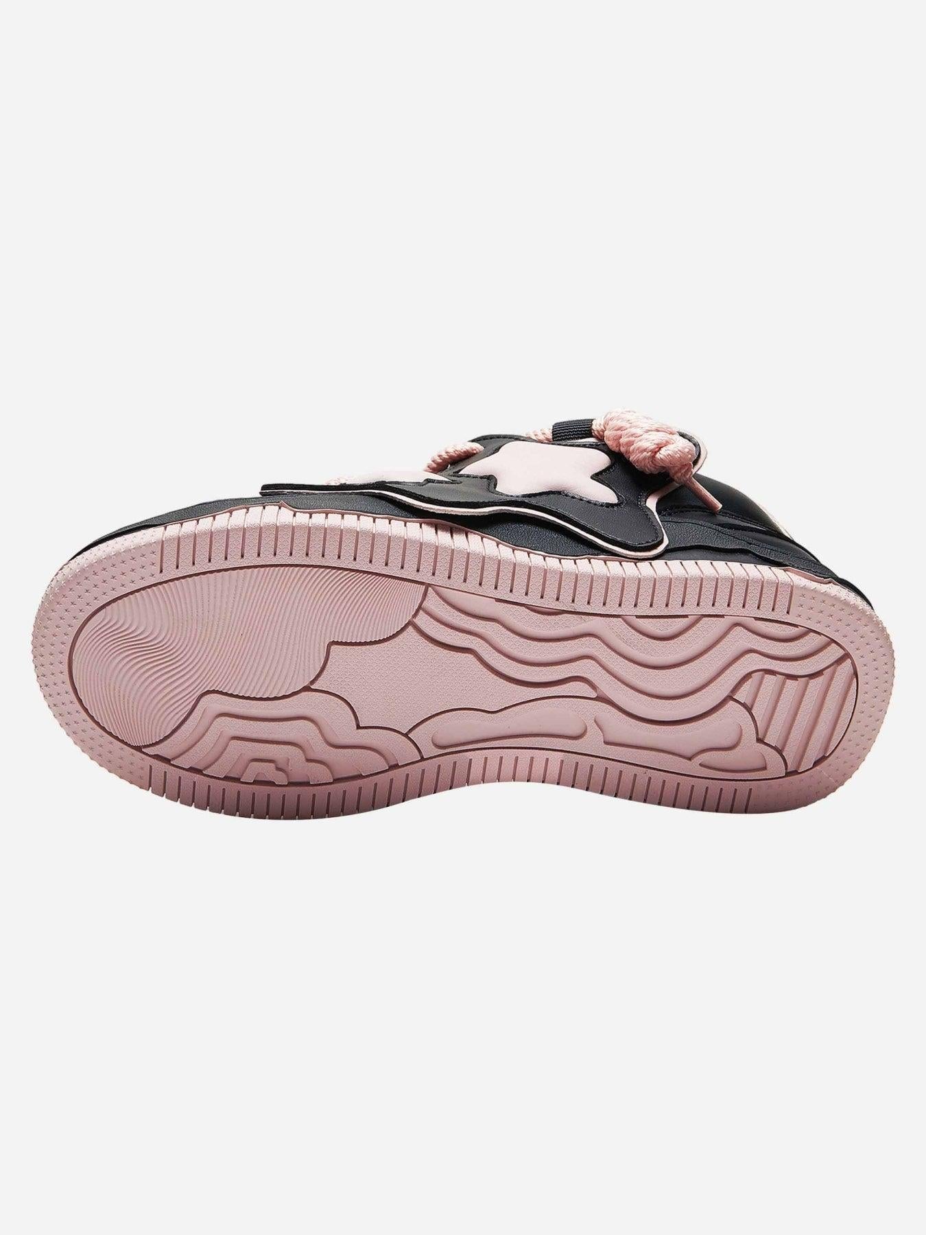 Star Thick Bottom Board Shoes Couple