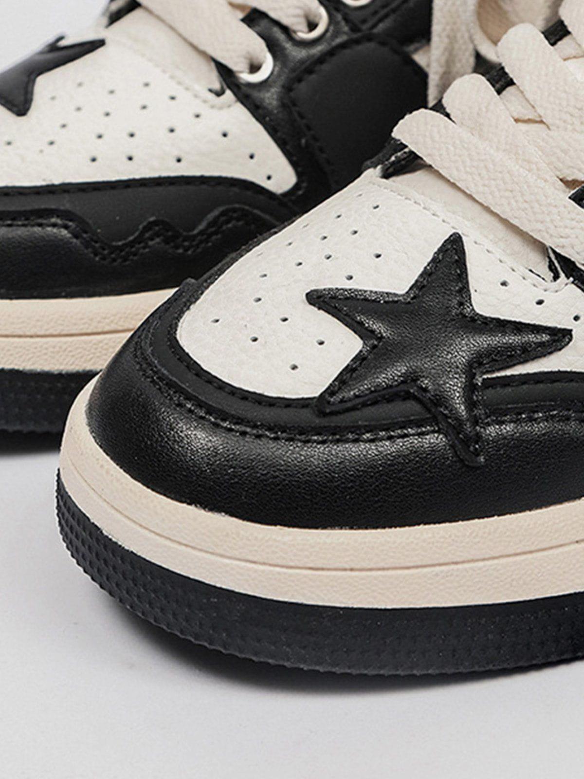 Star Thick Bottom Skate Shoes