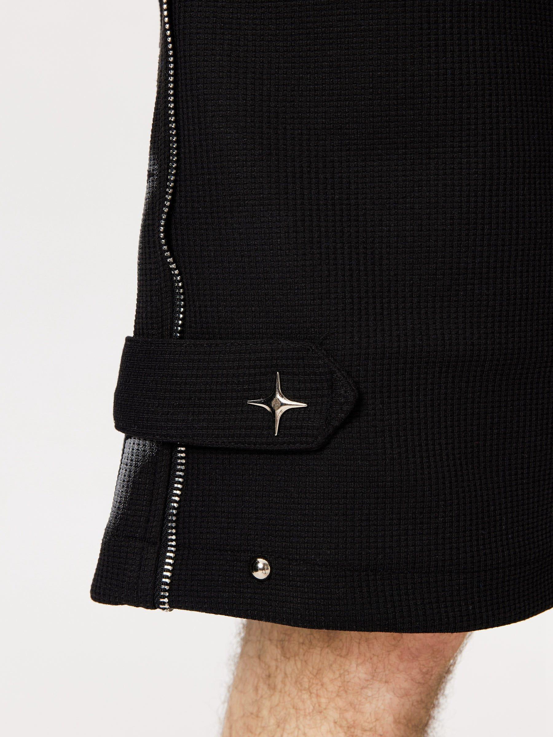 Star Zip Up Shorts