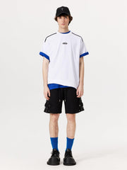 Star Zip Up Shorts