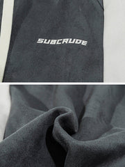 Stereoscopic Star Suede Shorts