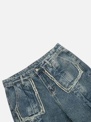 Strappy Bootcut Jeans