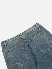 Strappy Bootcut Jeans