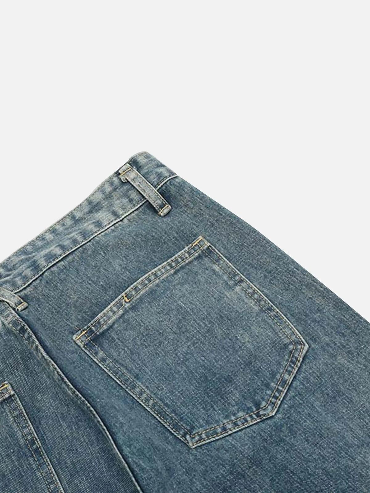 Strappy Bootcut Jeans