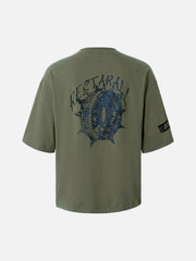 Street Devil Tire Graffiti T-Shirt
