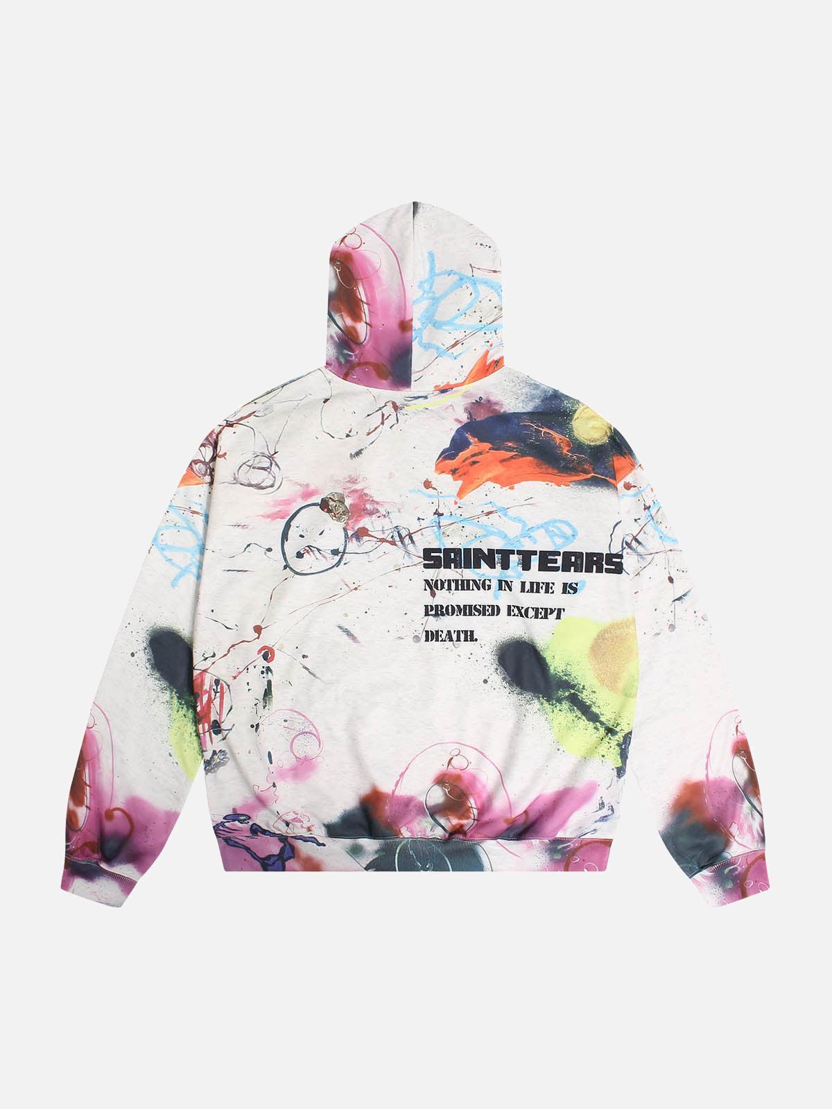 Street Graffiti Hooded Sweatshirt
