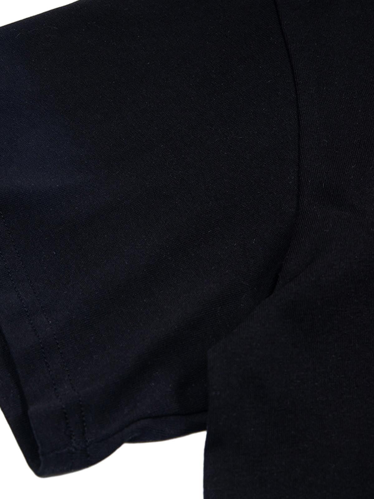 Street Retro MOOD Patch Embroidered Rivet T-Shirt