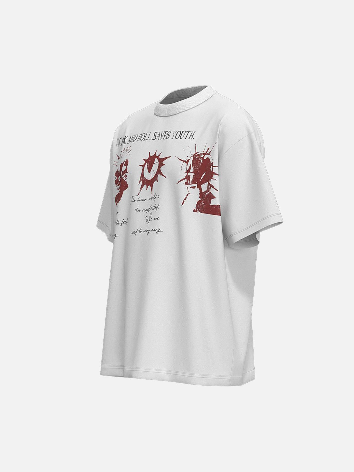 Street Rock & Roll Graphic T-Shirt