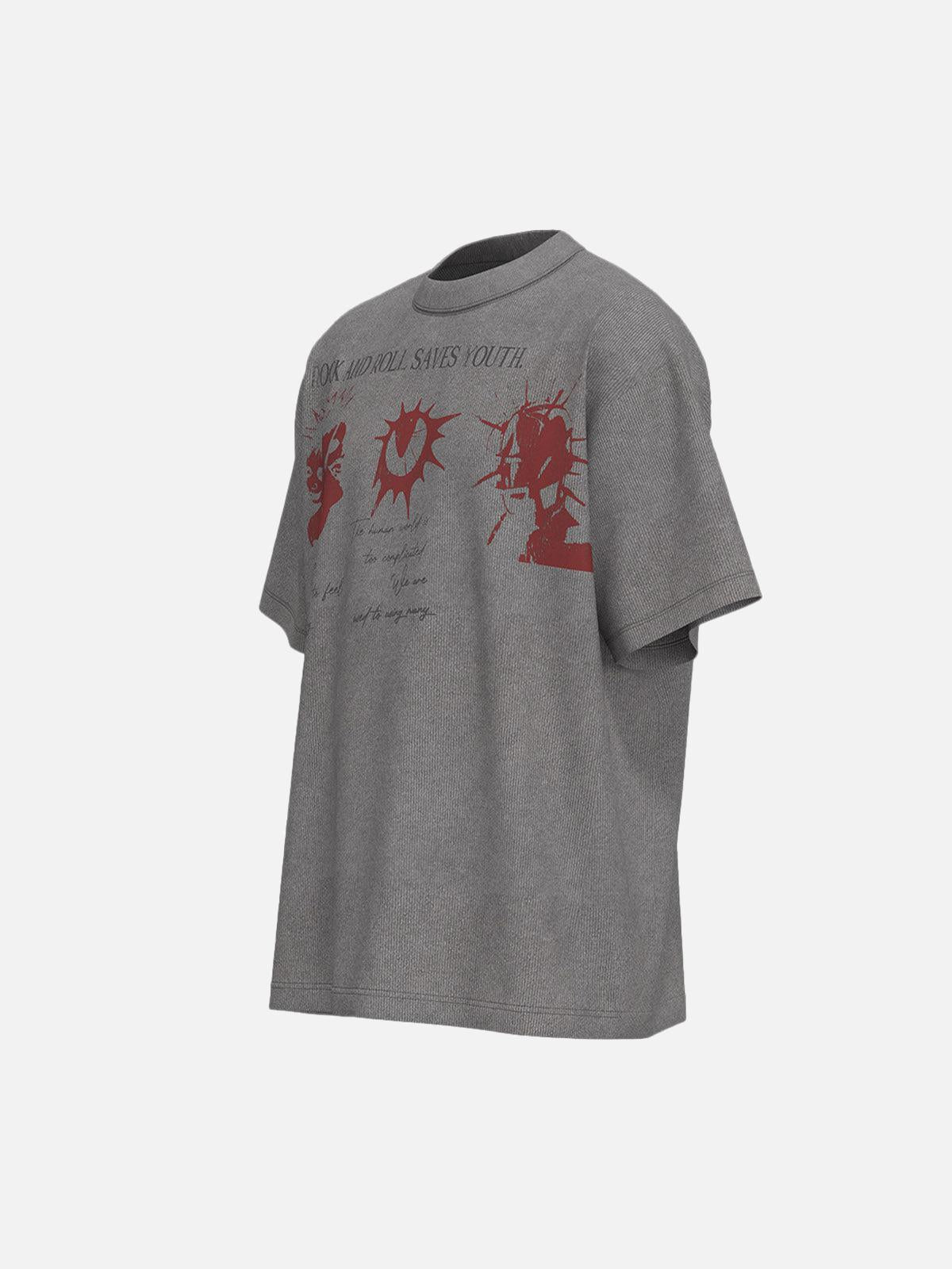 Street Rock & Roll Graphic T-Shirt