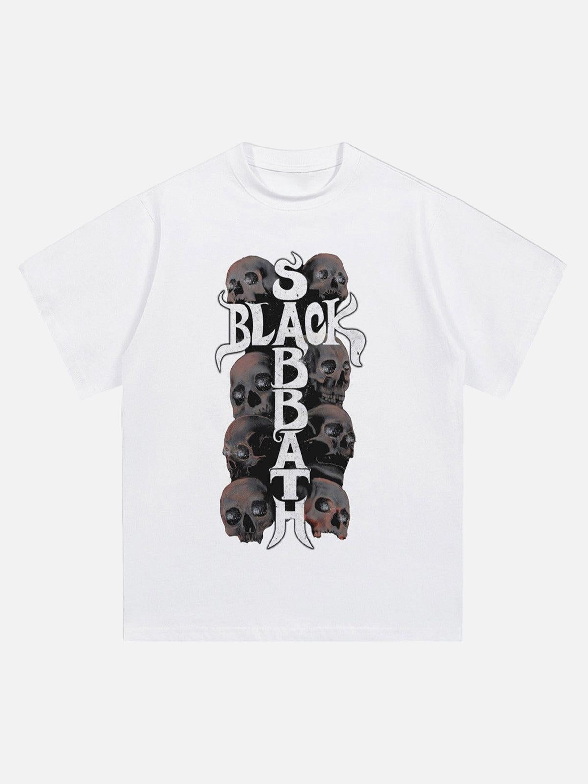 Street Skull Graphic T-Shirt