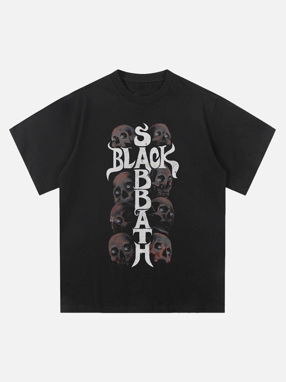 Street Skull Graphic T-Shirt