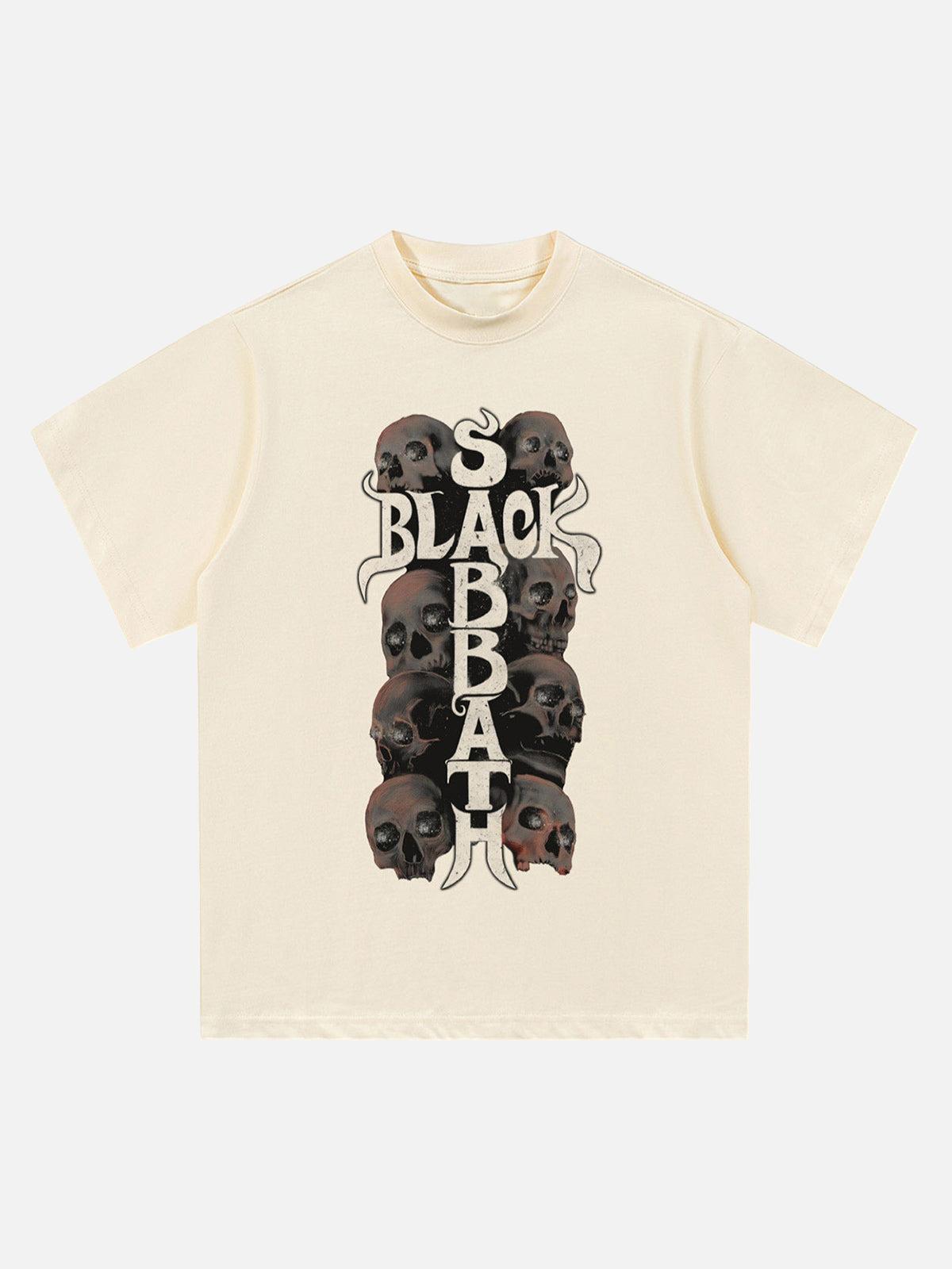 Street Skull Graphic T-Shirt