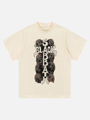 Street Skull Graphic T-Shirt