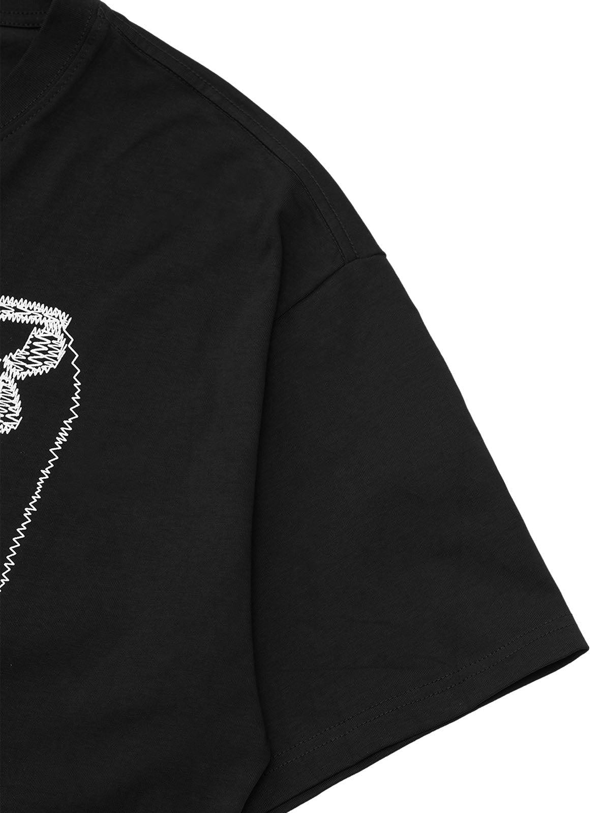 Street Skull Print T-Shirt