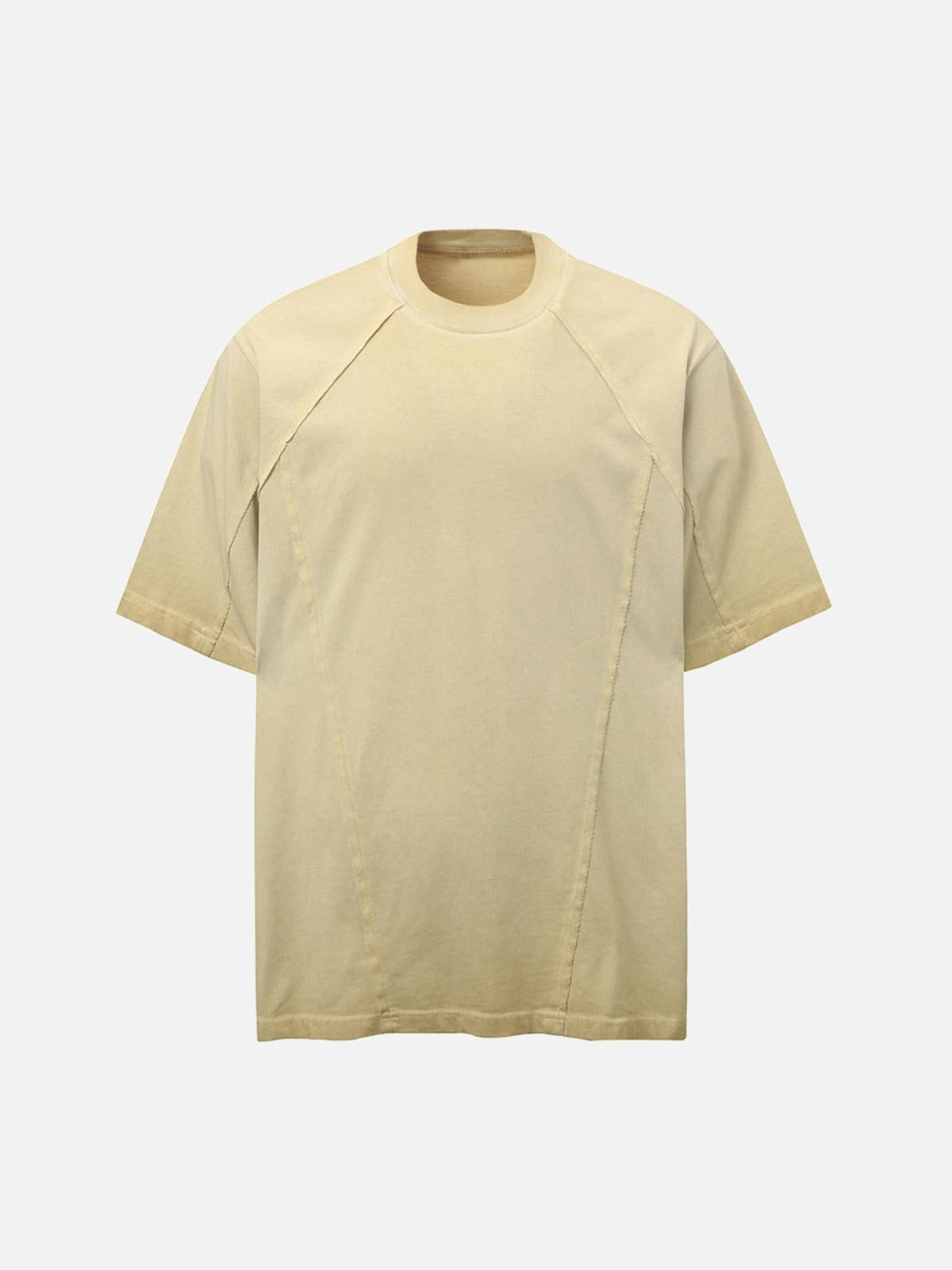 Street Split Studded Patch T-Shirt
