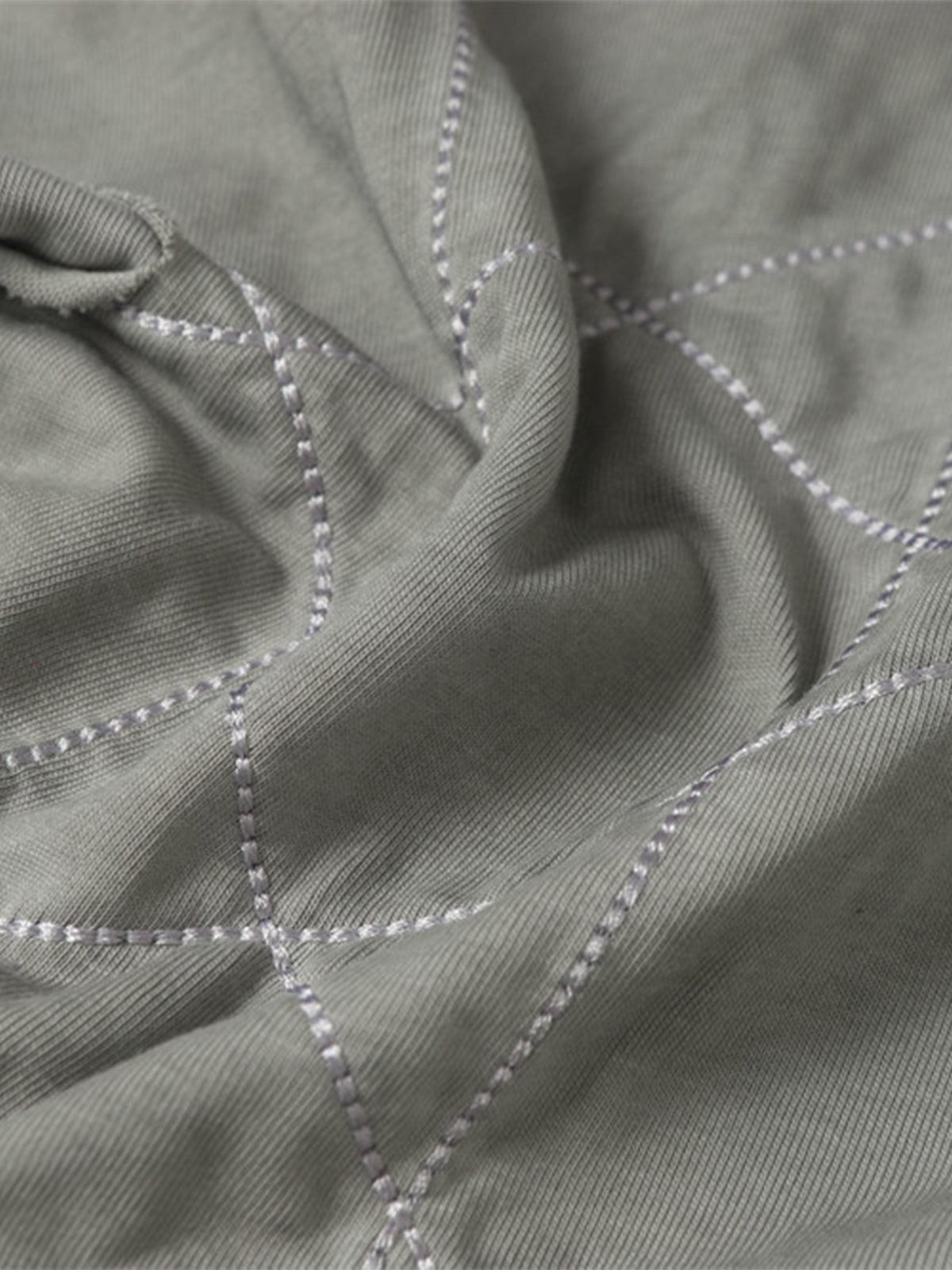 Street Split Studded Patch T-Shirt