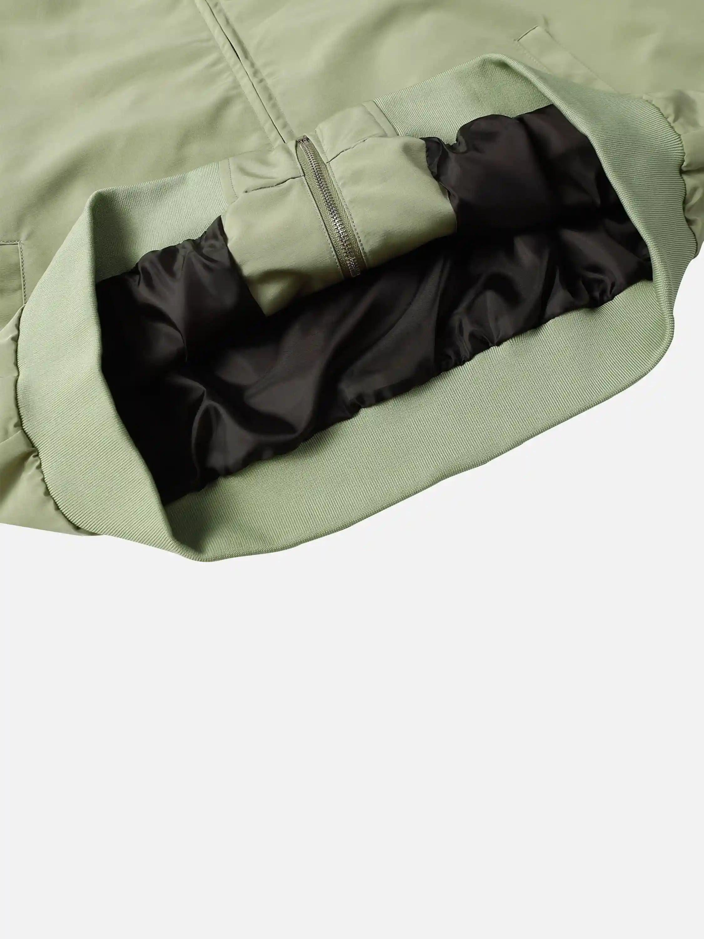 Street Stars Embroidered Zip-Up Jacket