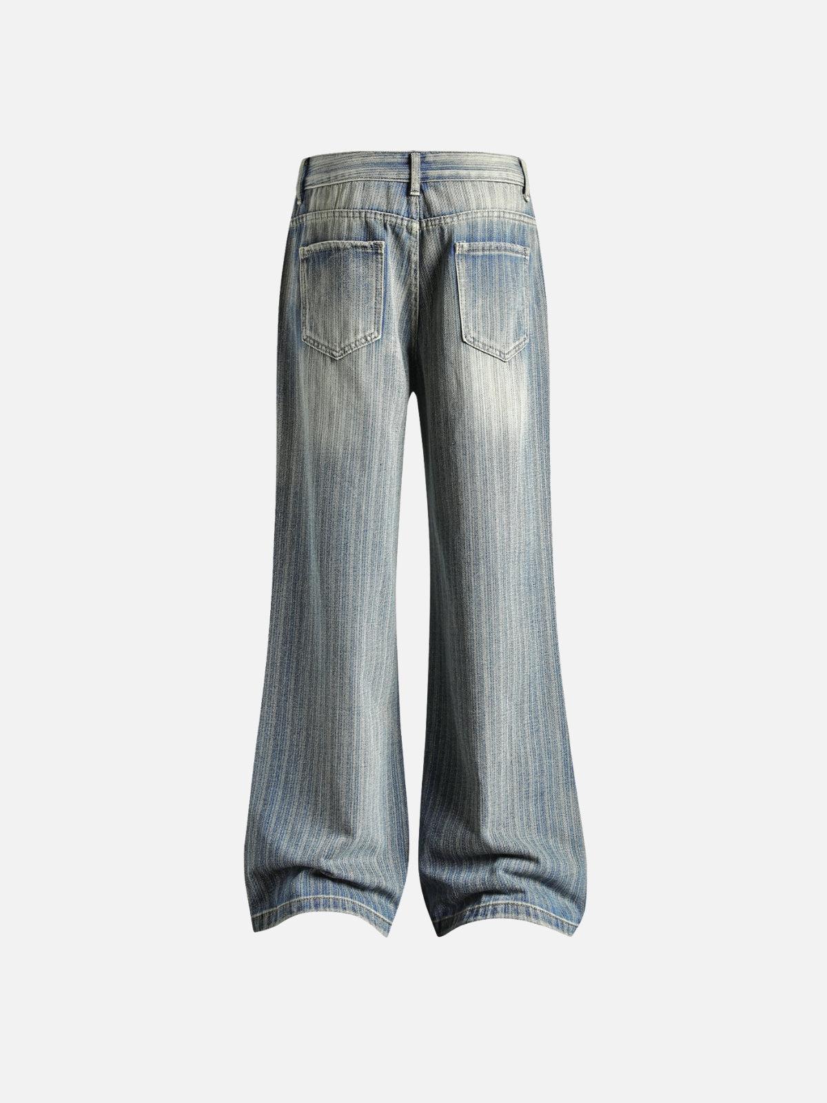 Stripe Washed Jeans