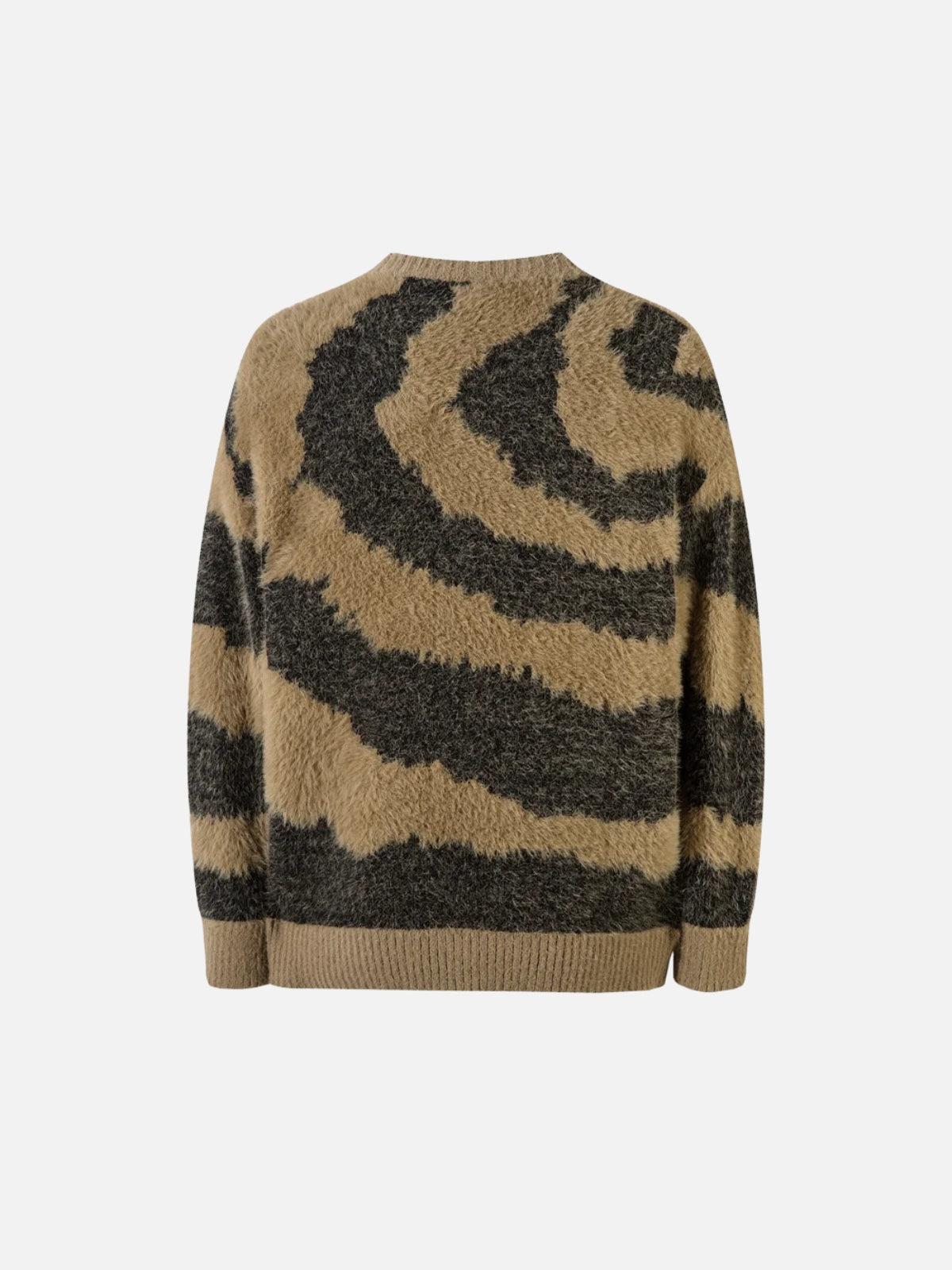 Striped Knit Sweater